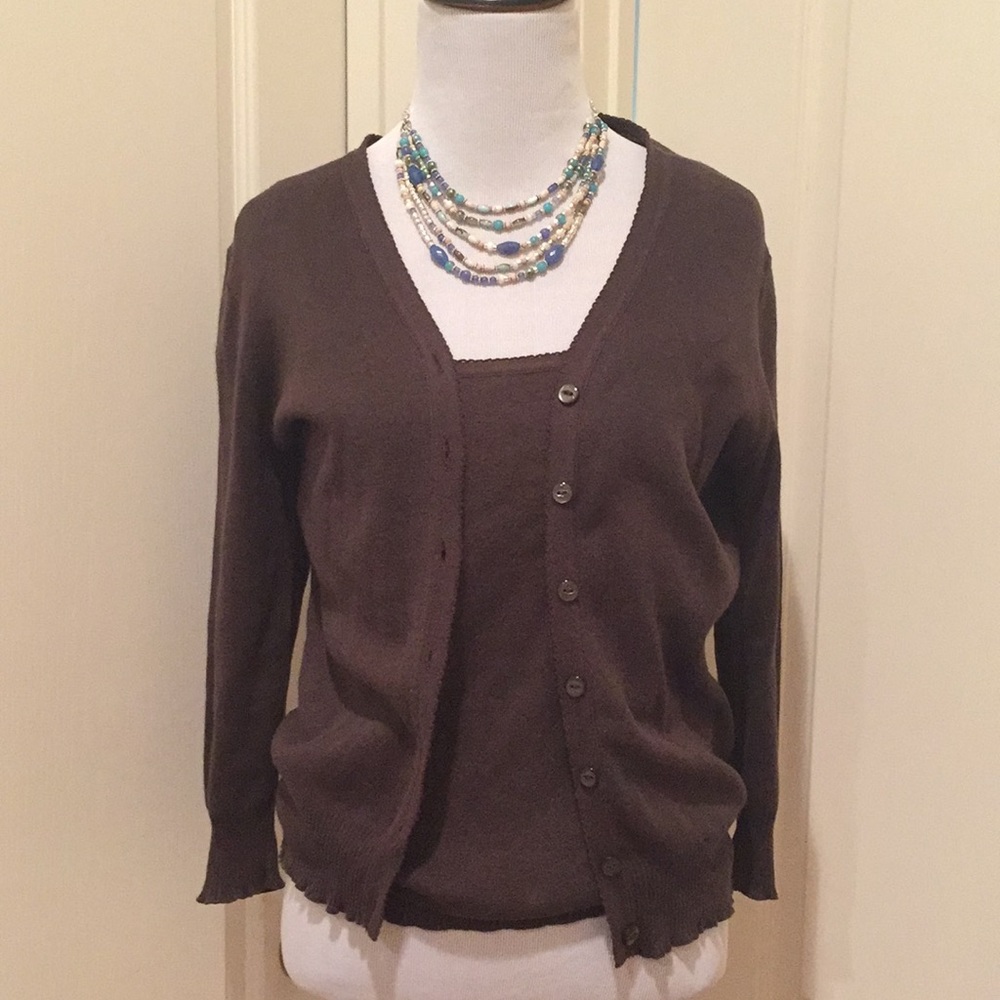 Gap tank & cardigan Set